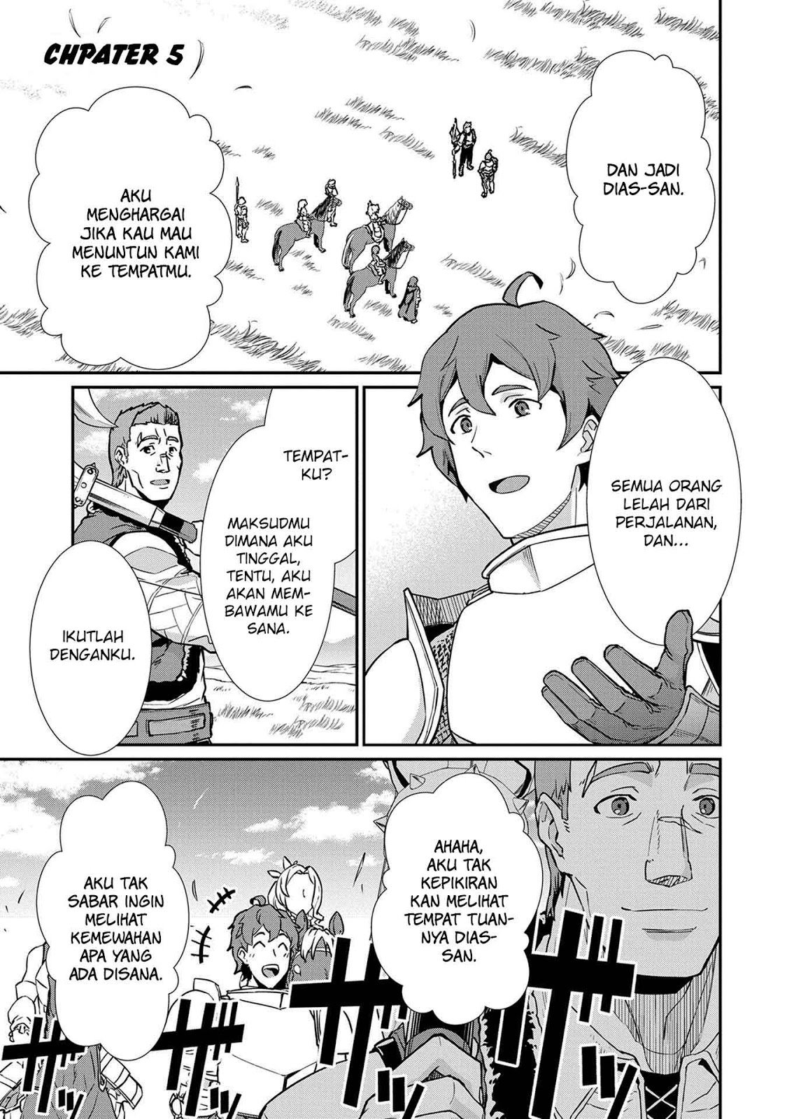 Halaman 2 dari Ryoumin 0-nin Start no Henkyou Ryoushusama Chapter 5