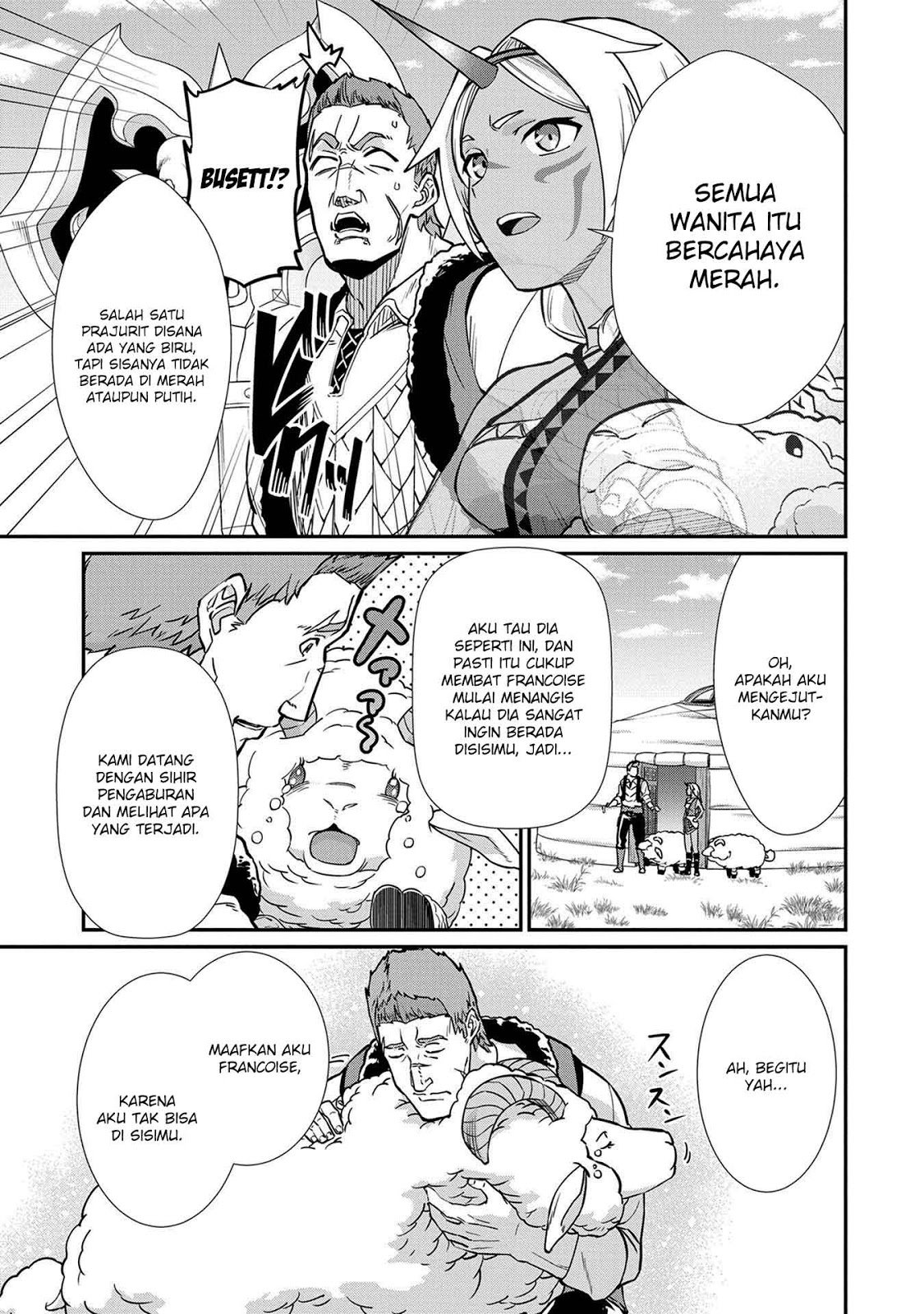 Halaman 22 dari Ryoumin 0-nin Start no Henkyou Ryoushusama Chapter 5