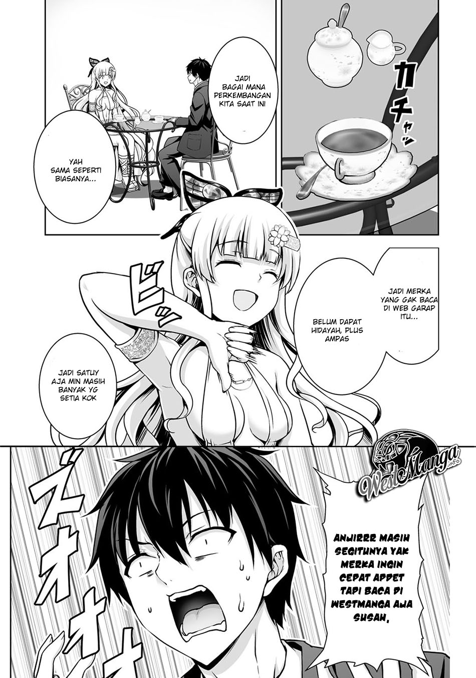 Halaman 24 dari Ryoumin 0-nin Start no Henkyou Ryoushusama Chapter 5