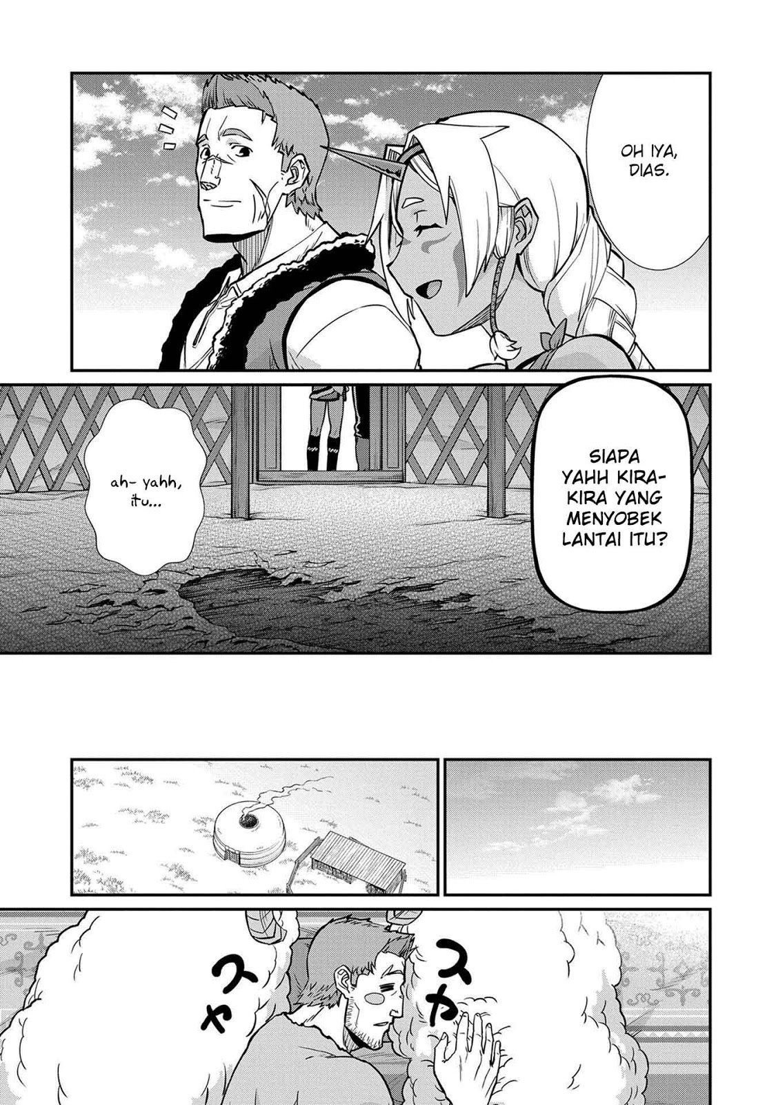 Halaman 27 dari Ryoumin 0-nin Start no Henkyou Ryoushusama Chapter 5