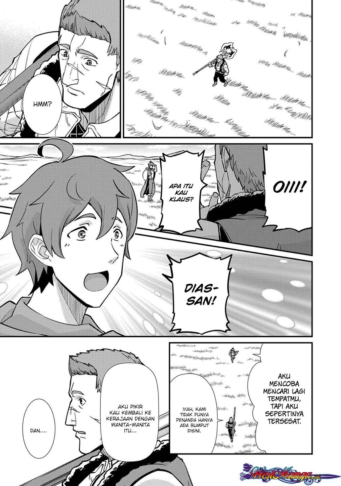 Halaman 31 dari Ryoumin 0-nin Start no Henkyou Ryoushusama Chapter 5
