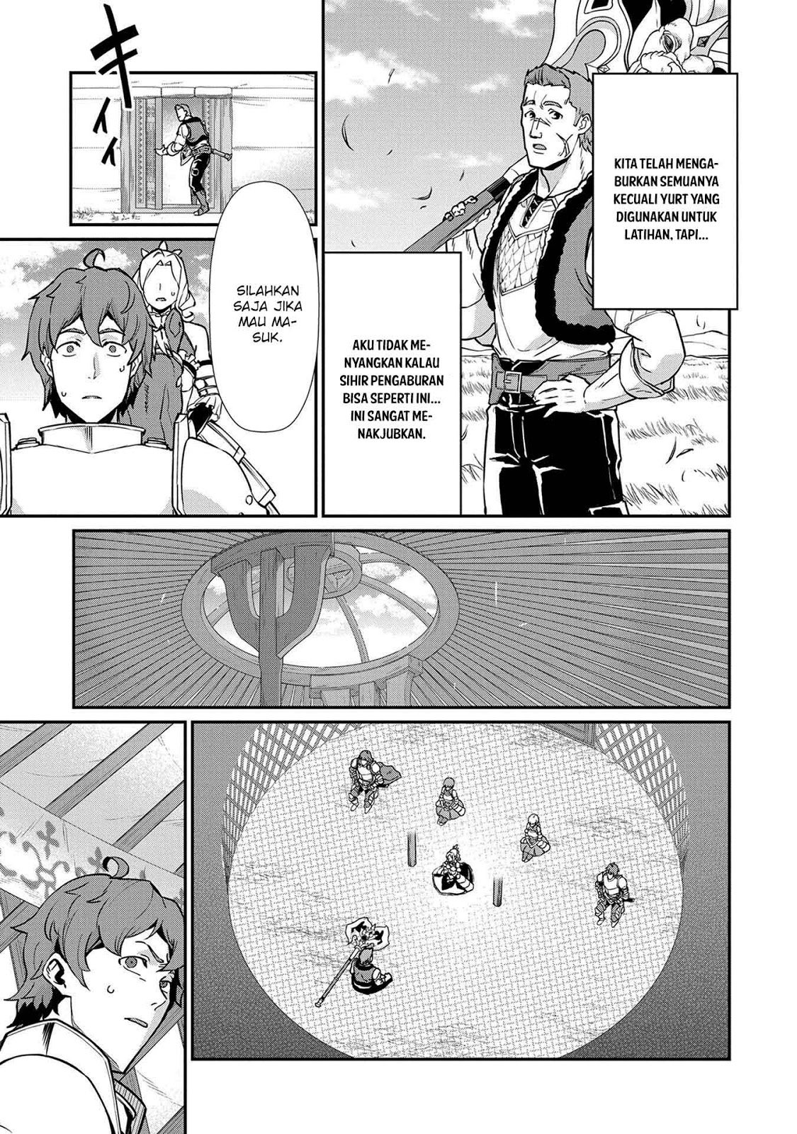 Halaman 5 dari Ryoumin 0-nin Start no Henkyou Ryoushusama Chapter 5
