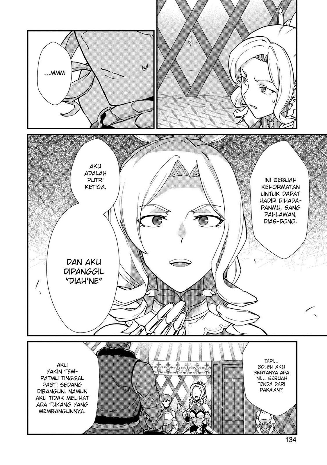 Halaman 6 dari Ryoumin 0-nin Start no Henkyou Ryoushusama Chapter 5