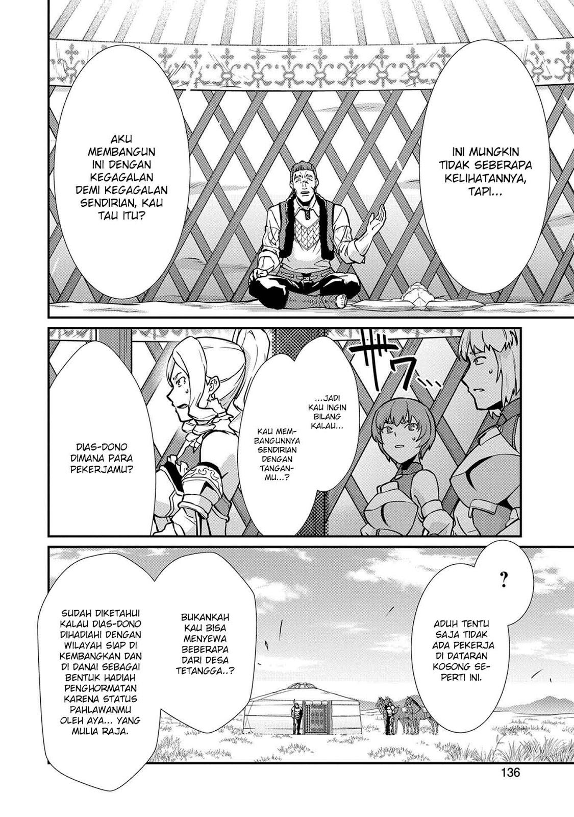Halaman 8 dari Ryoumin 0-nin Start no Henkyou Ryoushusama Chapter 5