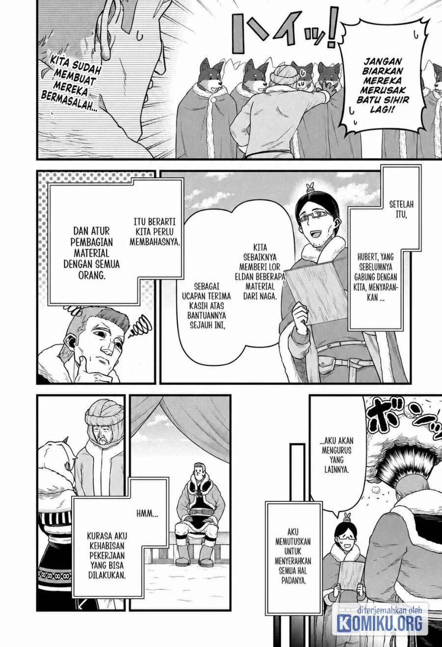 Halaman 16 dari Ryoumin 0-nin Start no Henkyou Ryoushusama Chapter 50