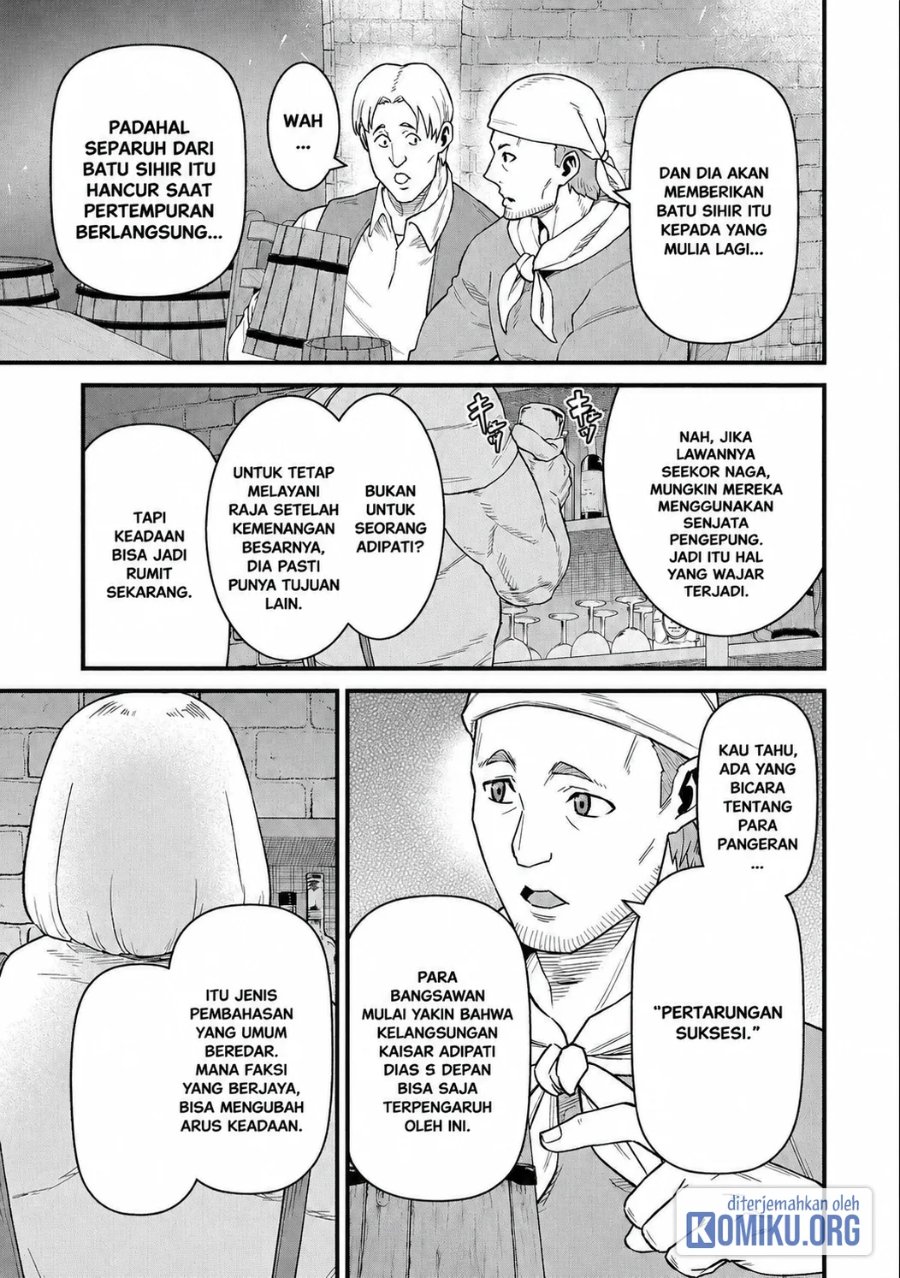 Halaman 23 dari Ryoumin 0-nin Start no Henkyou Ryoushusama Chapter 50