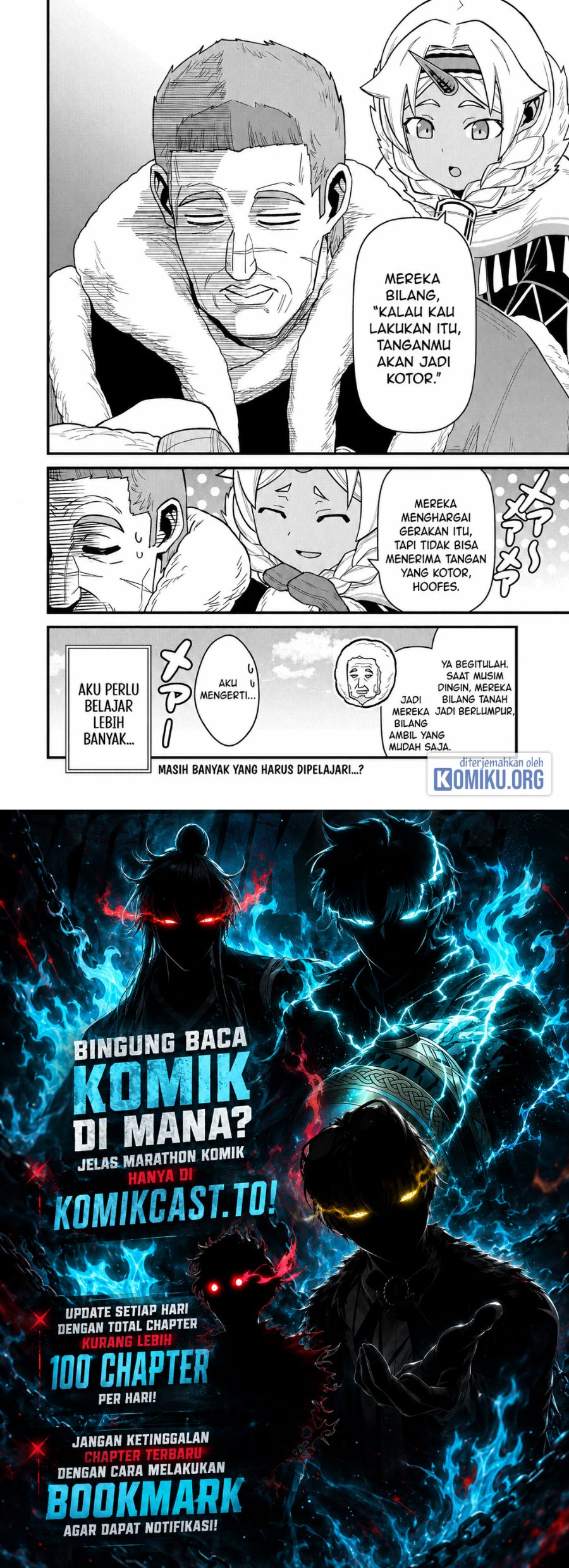 Halaman 34 dari Ryoumin 0-nin Start no Henkyou Ryoushusama Chapter 51