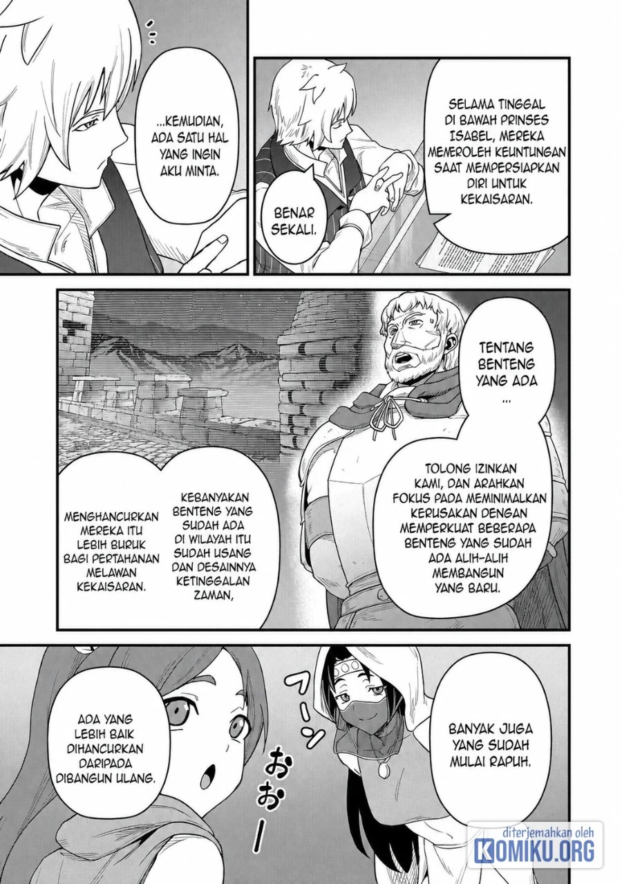 Halaman 25 dari Ryoumin 0-nin Start no Henkyou Ryoushusama Chapter 54