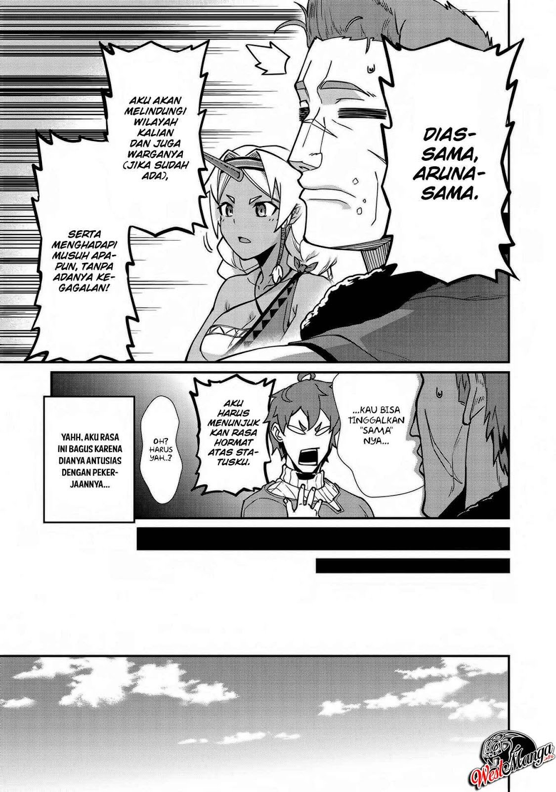 Halaman 13 dari Ryoumin 0-nin Start no Henkyou Ryoushusama Chapter 6