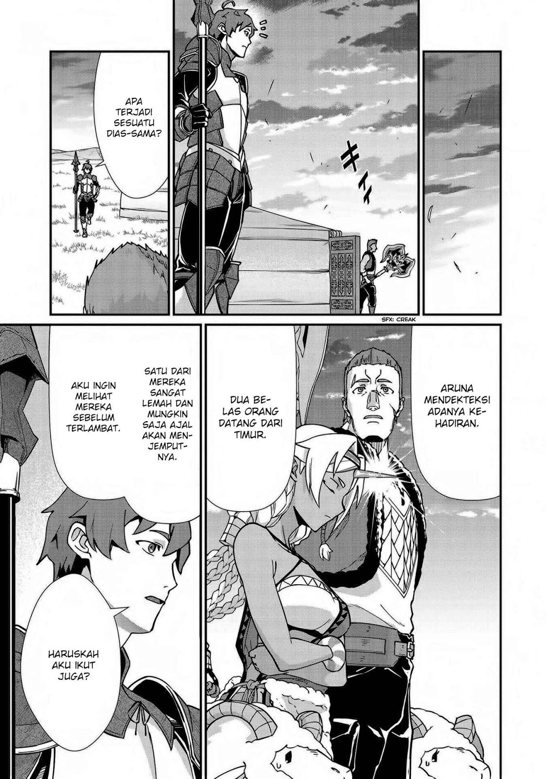 Halaman 19 dari Ryoumin 0-nin Start no Henkyou Ryoushusama Chapter 6