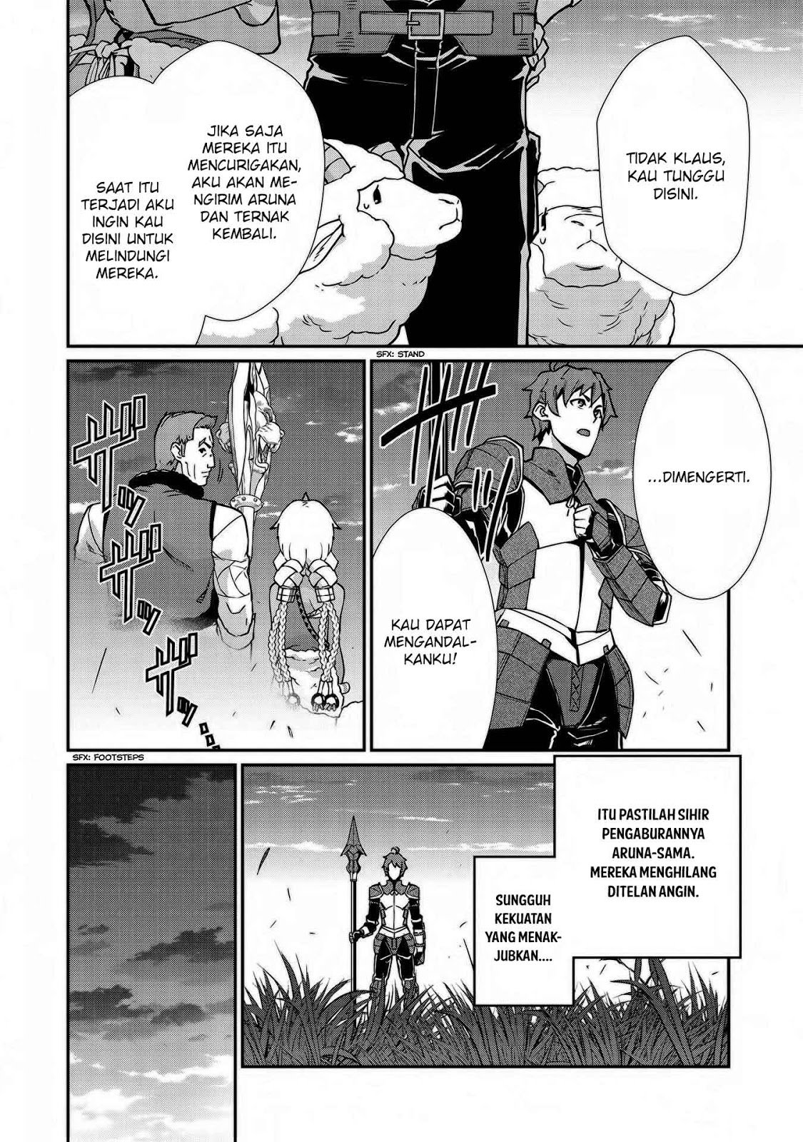 Halaman 20 dari Ryoumin 0-nin Start no Henkyou Ryoushusama Chapter 6