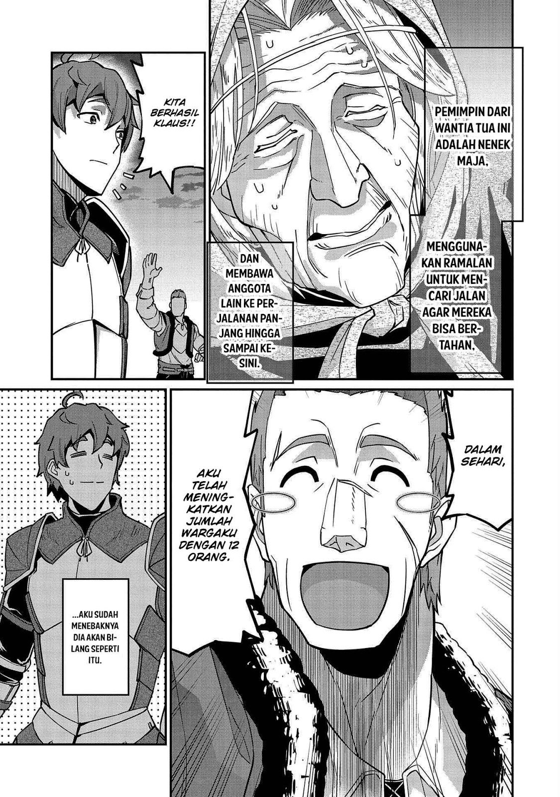 Halaman 23 dari Ryoumin 0-nin Start no Henkyou Ryoushusama Chapter 6