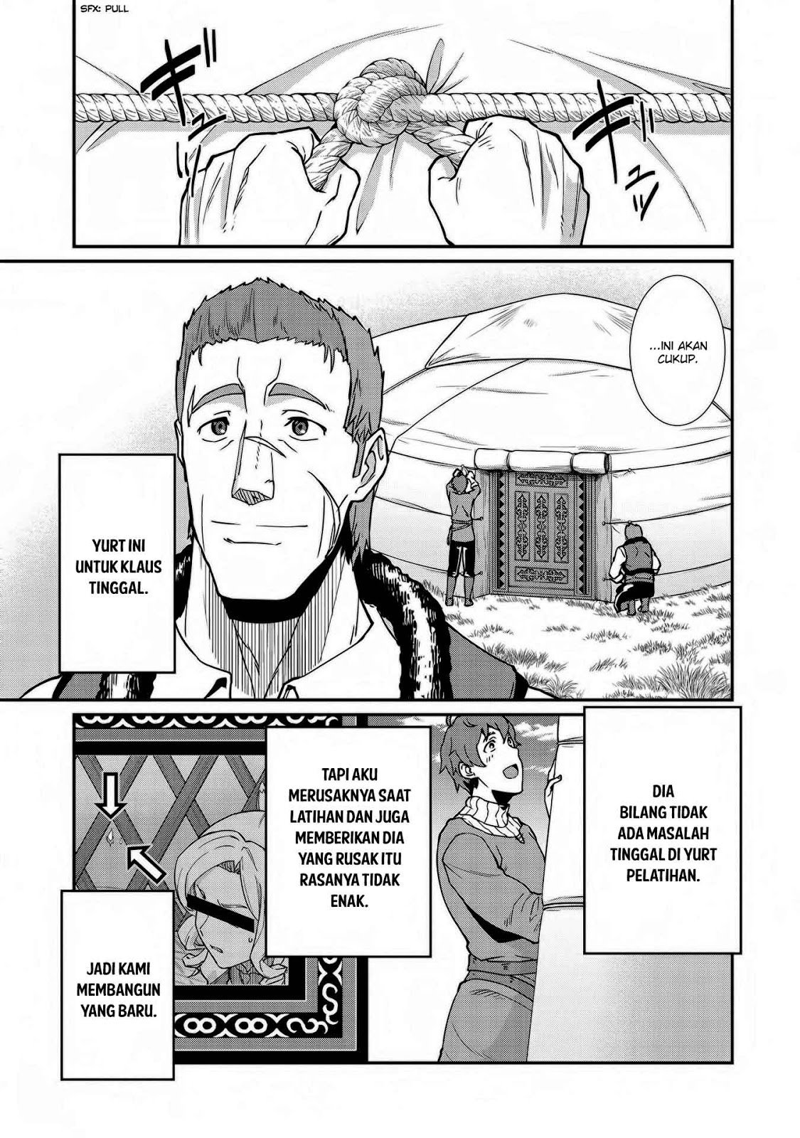 Halaman 7 dari Ryoumin 0-nin Start no Henkyou Ryoushusama Chapter 6