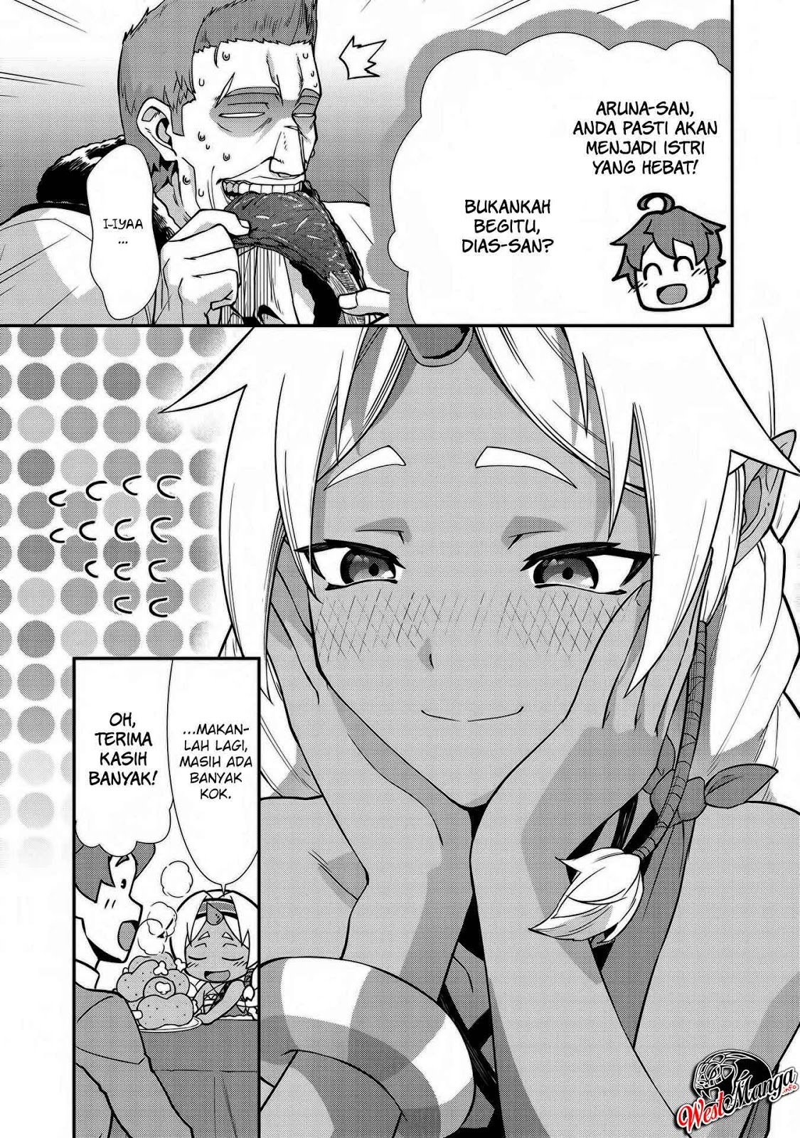 Halaman 9 dari Ryoumin 0-nin Start no Henkyou Ryoushusama Chapter 6