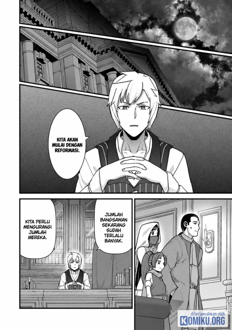 Halaman 26 dari Ryoumin 0-nin Start no Henkyou Ryoushusama Chapter 61