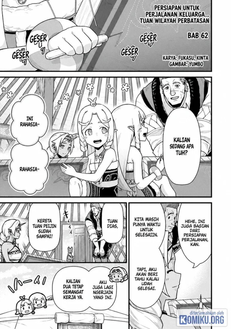 Halaman 1 dari Ryoumin 0-nin Start no Henkyou Ryoushusama Chapter 62