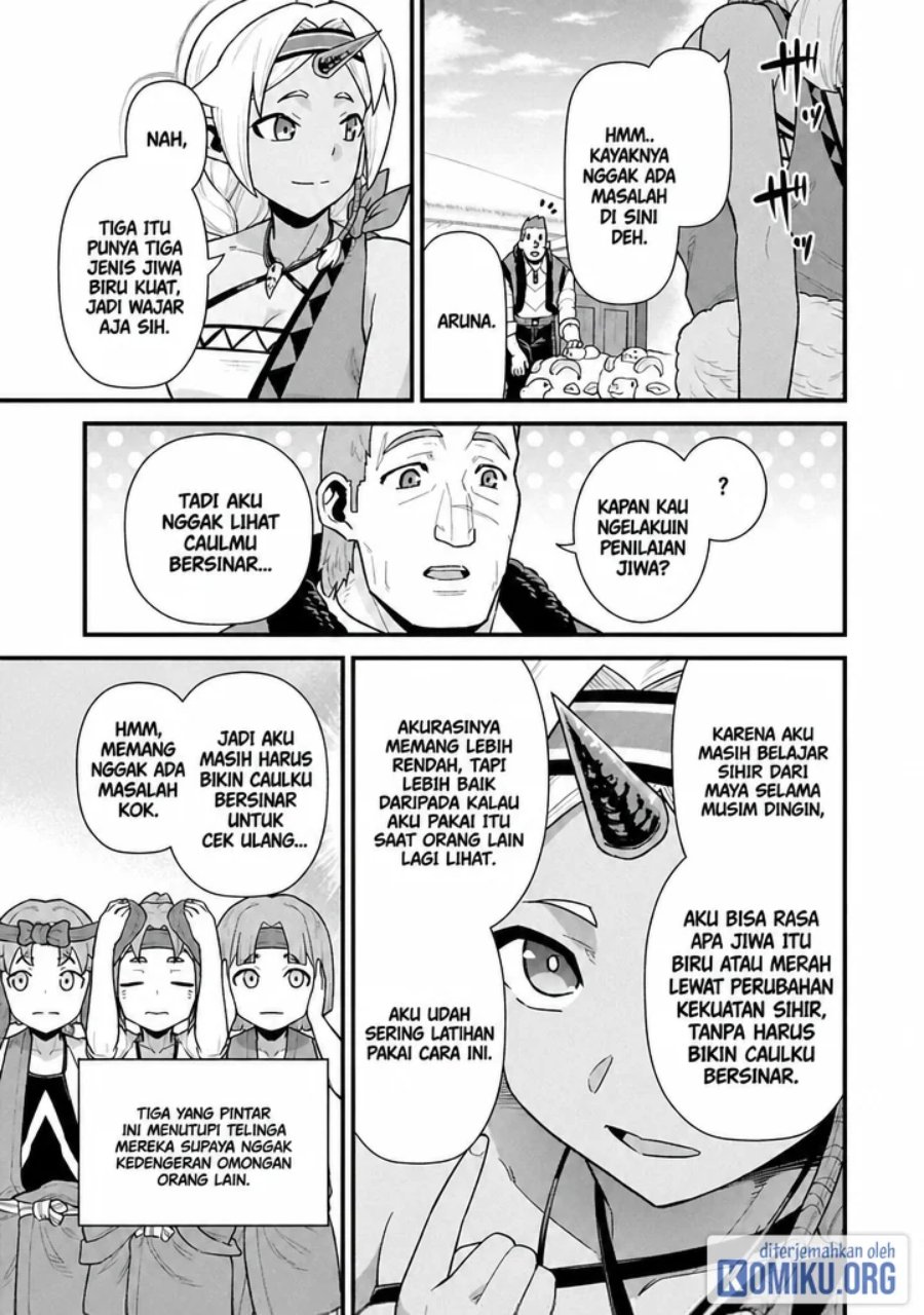 Halaman 13 dari Ryoumin 0-nin Start no Henkyou Ryoushusama Chapter 62