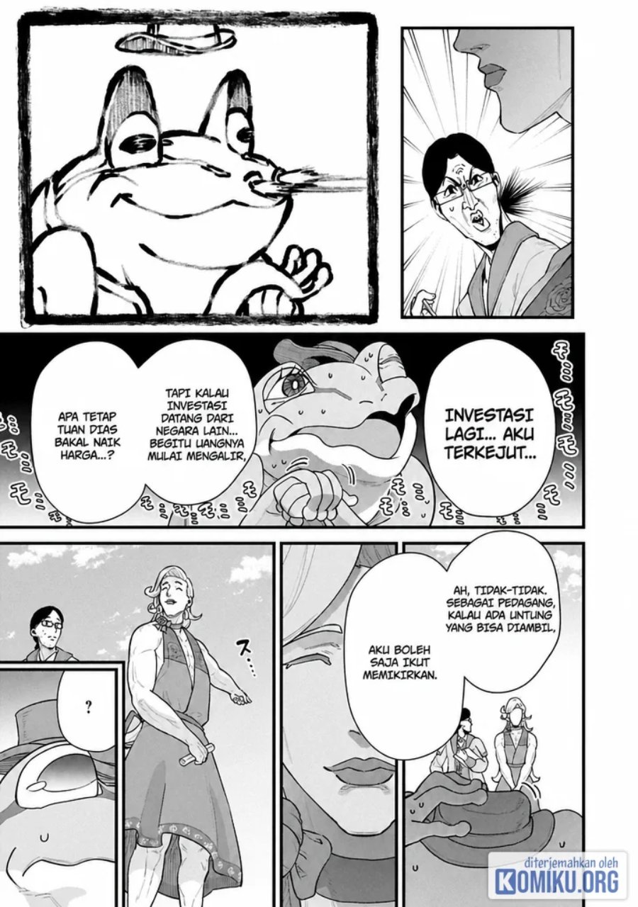 Halaman 17 dari Ryoumin 0-nin Start no Henkyou Ryoushusama Chapter 62