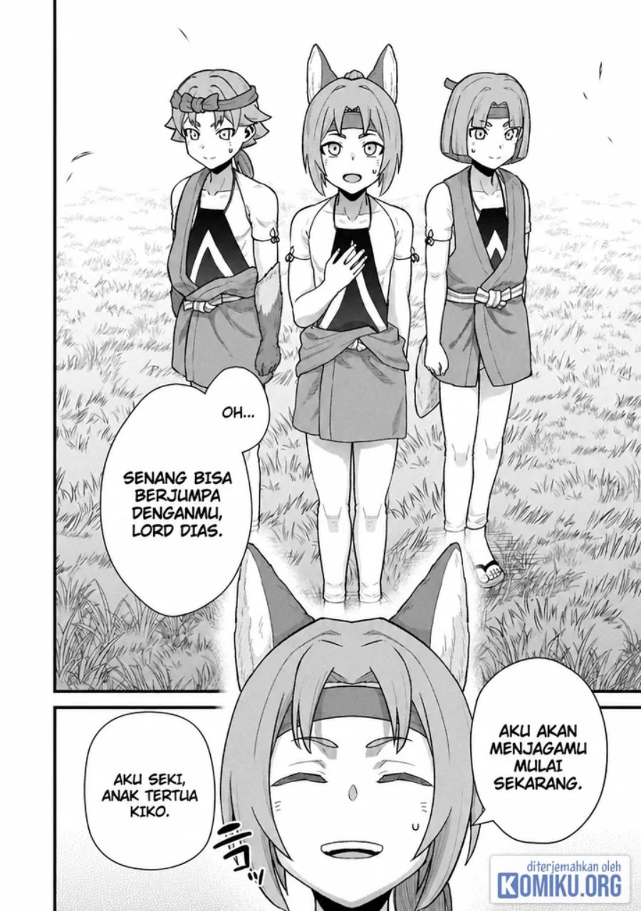 Halaman 4 dari Ryoumin 0-nin Start no Henkyou Ryoushusama Chapter 62