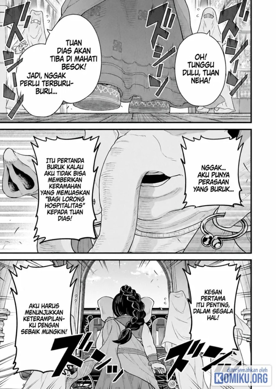 Halaman 1 dari Ryoumin 0-nin Start no Henkyou Ryoushusama Chapter 64