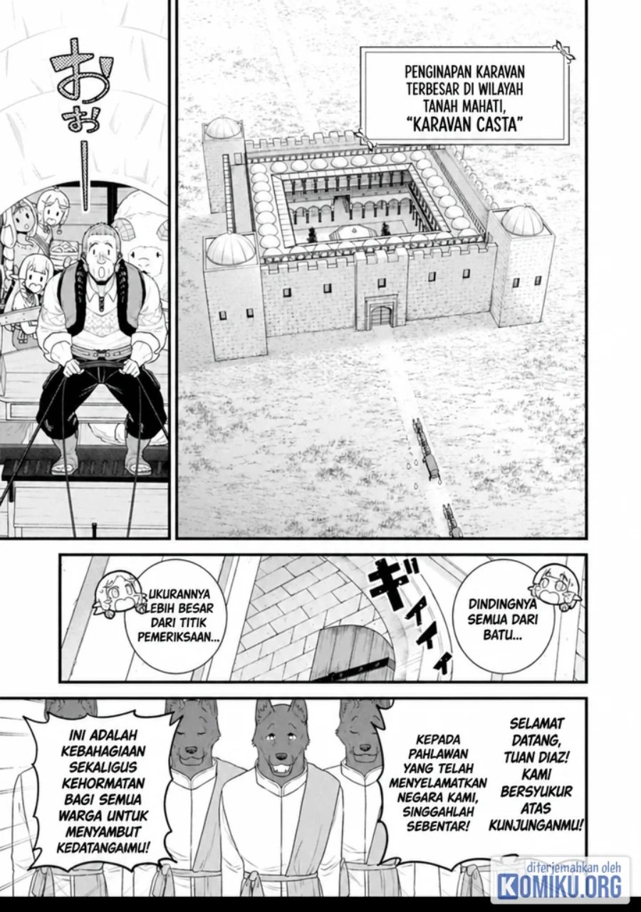 Halaman 11 dari Ryoumin 0-nin Start no Henkyou Ryoushusama Chapter 64