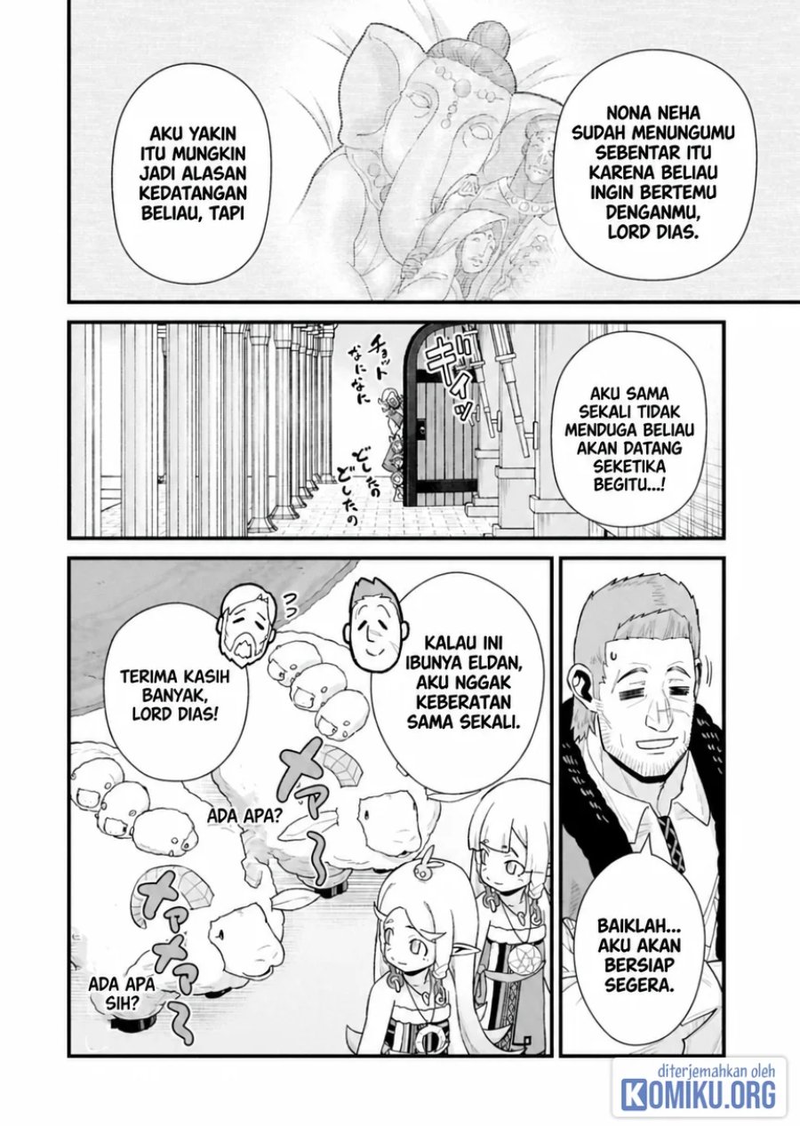 Halaman 22 dari Ryoumin 0-nin Start no Henkyou Ryoushusama Chapter 64