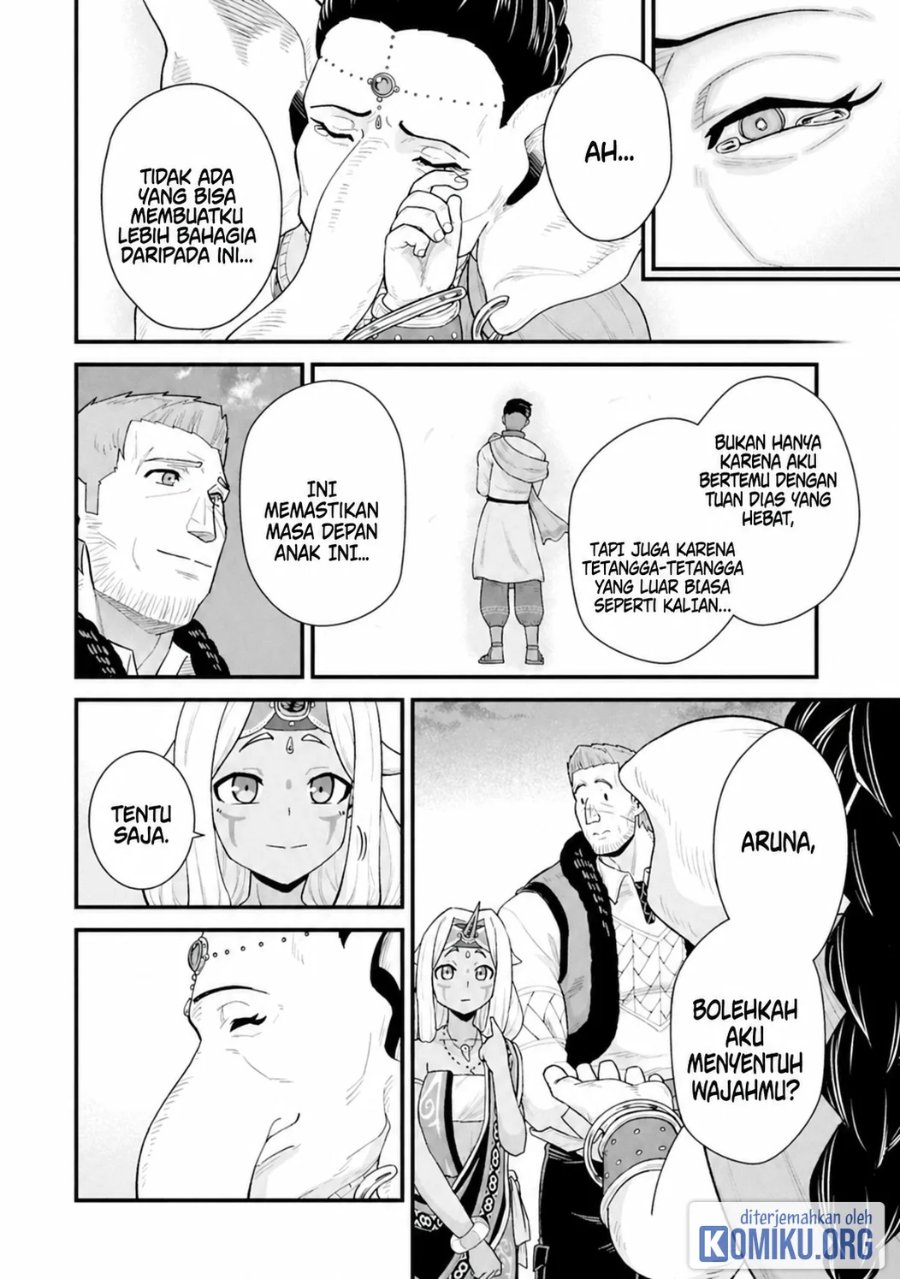 Halaman 28 dari Ryoumin 0-nin Start no Henkyou Ryoushusama Chapter 64