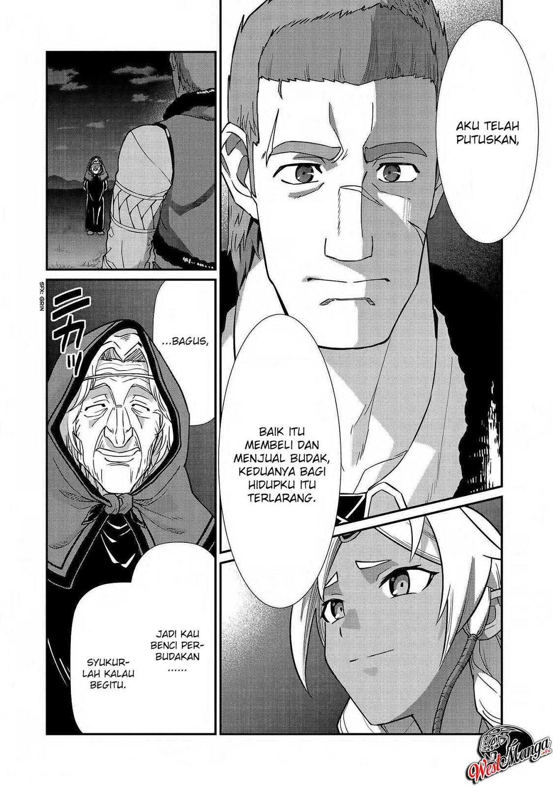 Halaman 10 dari Ryoumin 0-nin Start no Henkyou Ryoushusama Chapter 7