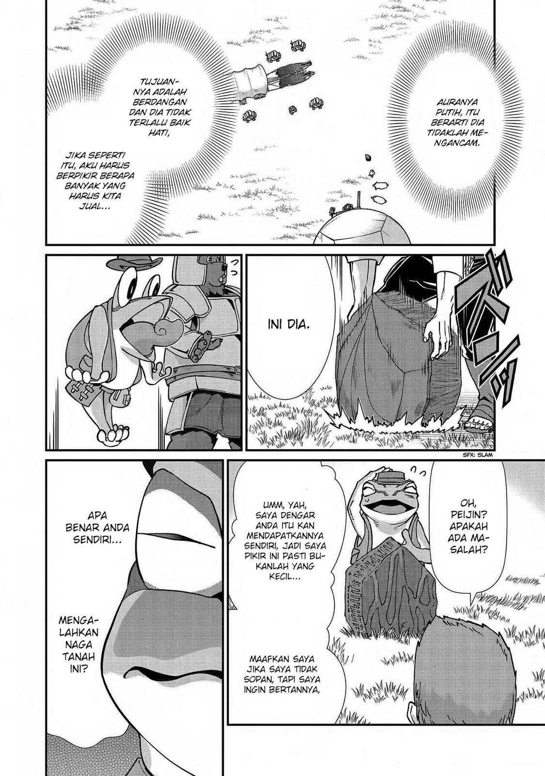 Halaman 16 dari Ryoumin 0-nin Start no Henkyou Ryoushusama Chapter 7