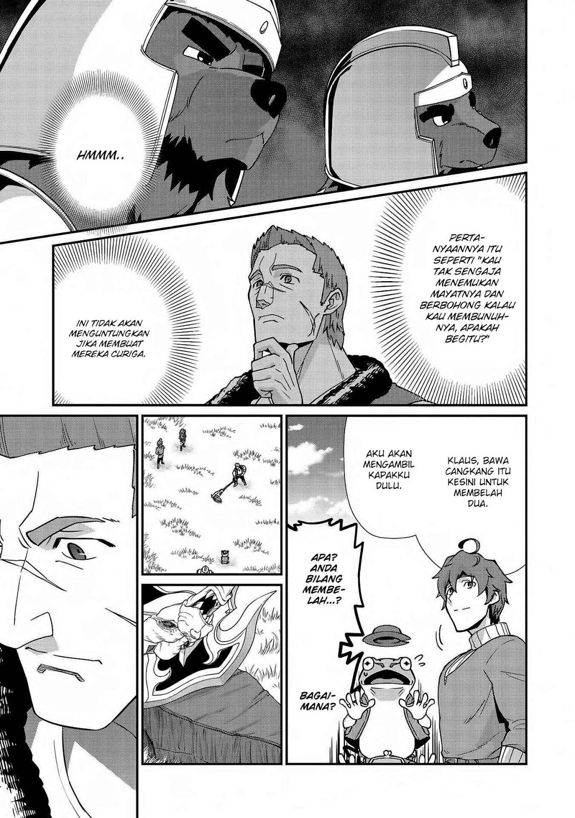 Halaman 17 dari Ryoumin 0-nin Start no Henkyou Ryoushusama Chapter 7