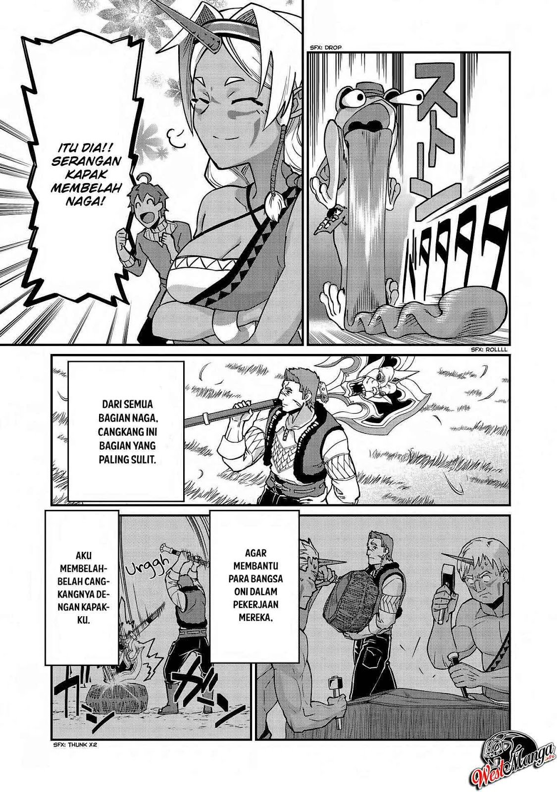 Halaman 19 dari Ryoumin 0-nin Start no Henkyou Ryoushusama Chapter 7