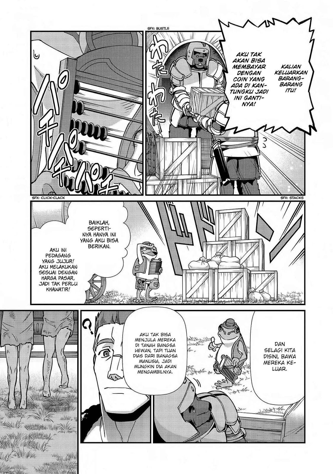 Halaman 21 dari Ryoumin 0-nin Start no Henkyou Ryoushusama Chapter 7