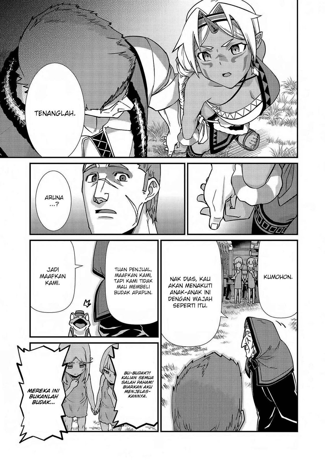 Halaman 25 dari Ryoumin 0-nin Start no Henkyou Ryoushusama Chapter 7