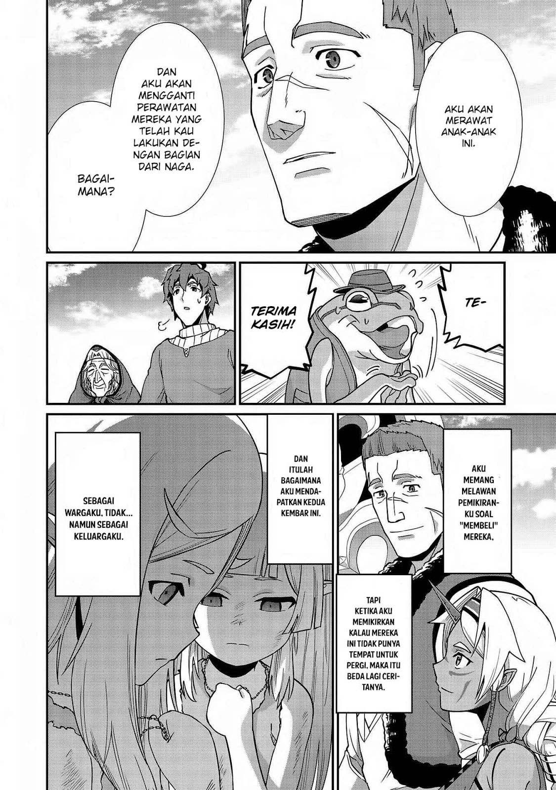 Halaman 32 dari Ryoumin 0-nin Start no Henkyou Ryoushusama Chapter 7