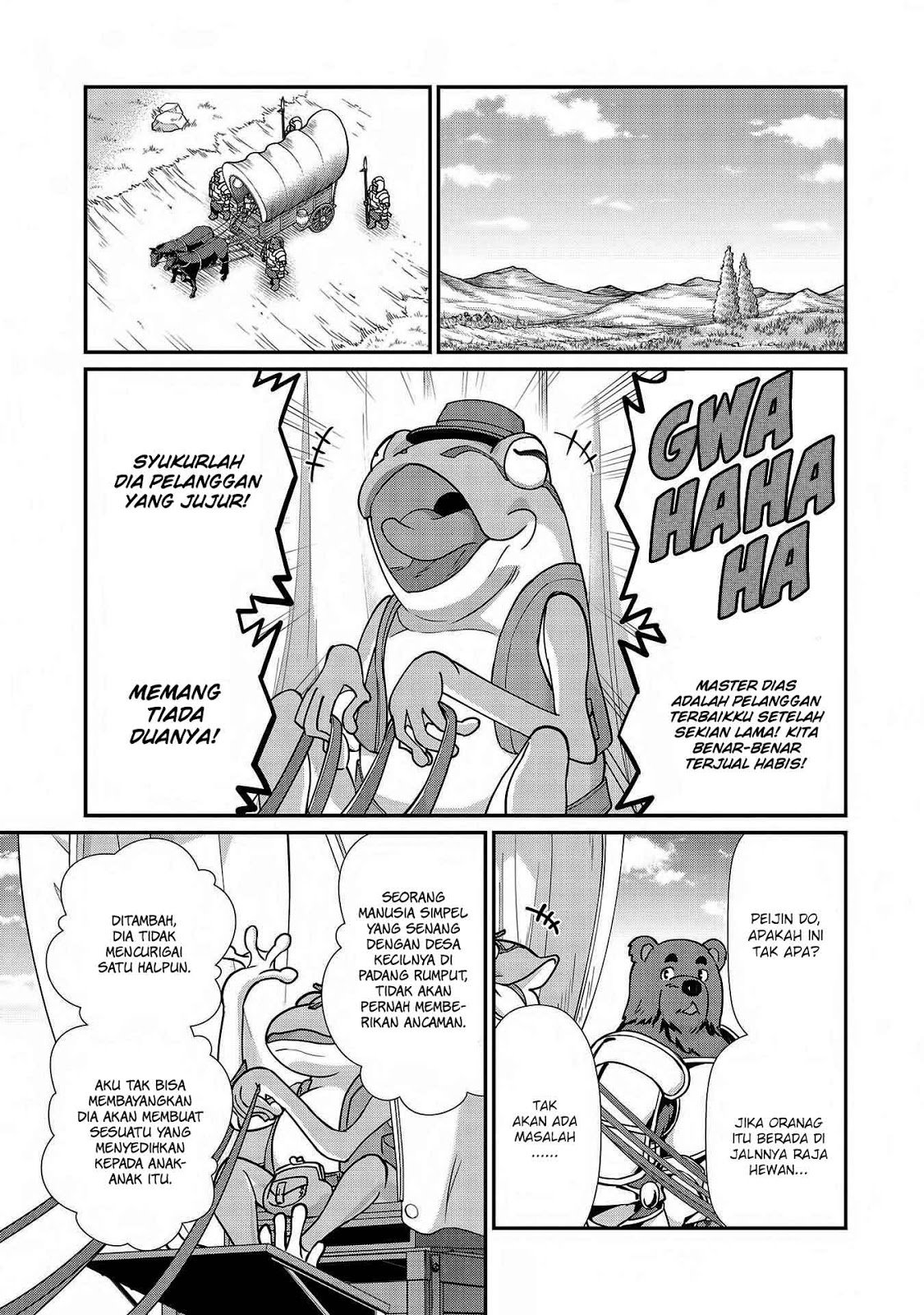 Halaman 33 dari Ryoumin 0-nin Start no Henkyou Ryoushusama Chapter 7