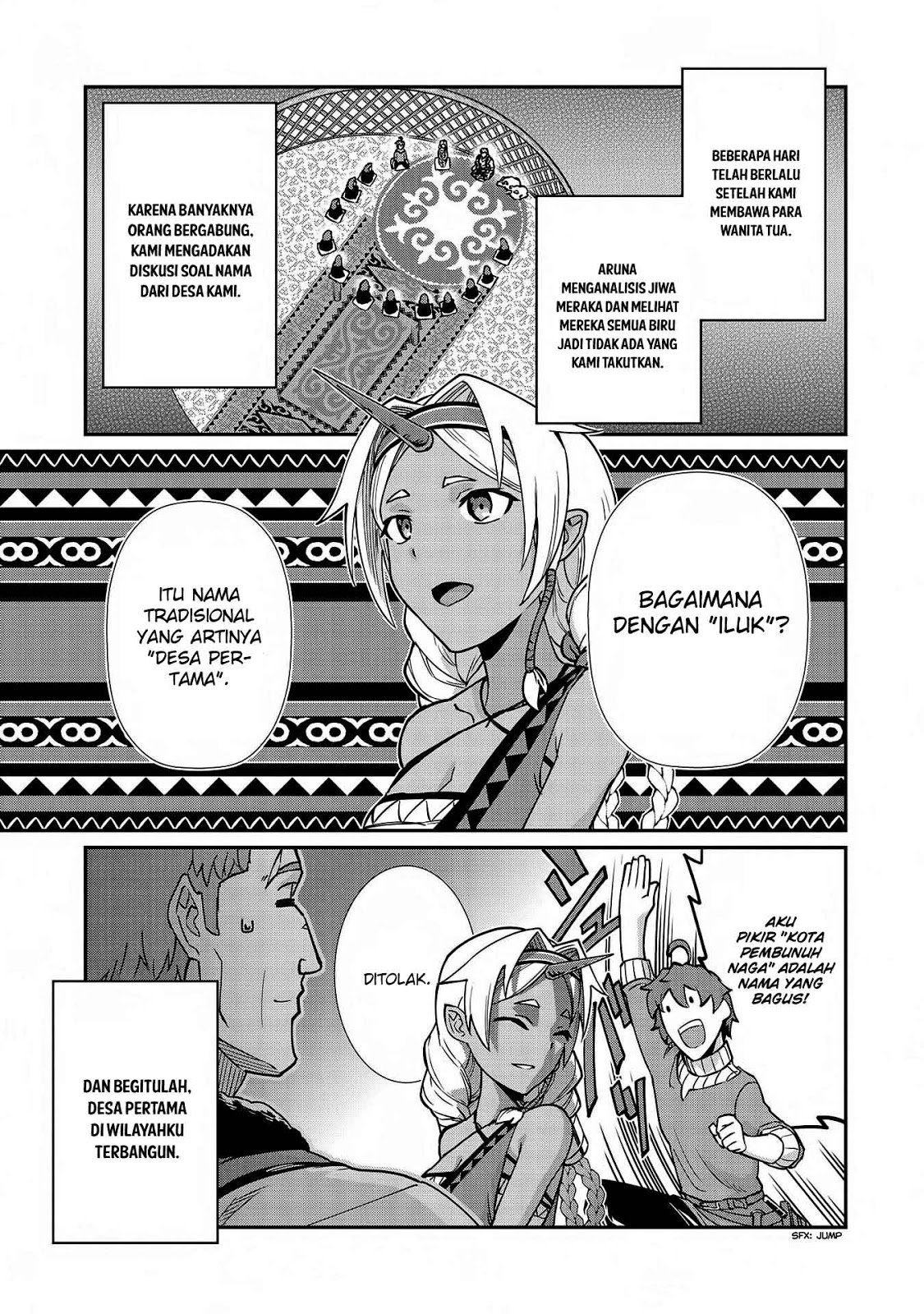 Halaman 4 dari Ryoumin 0-nin Start no Henkyou Ryoushusama Chapter 7