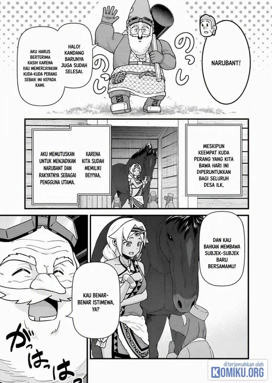 Halaman 3 dari Ryoumin 0-nin Start no Henkyou Ryoushusama Chapter 70.1