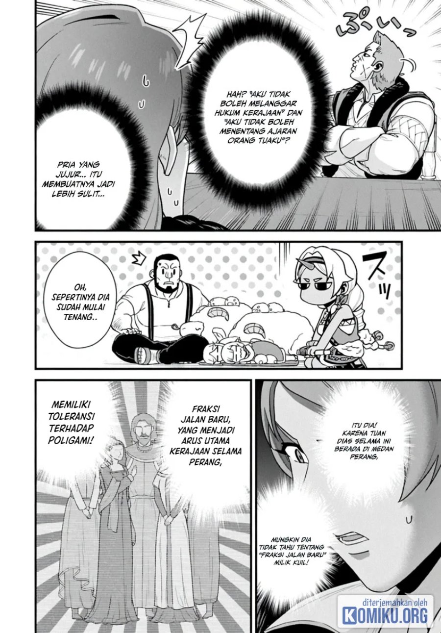 Halaman 8 dari Ryoumin 0-nin Start no Henkyou Ryoushusama Chapter 74.1