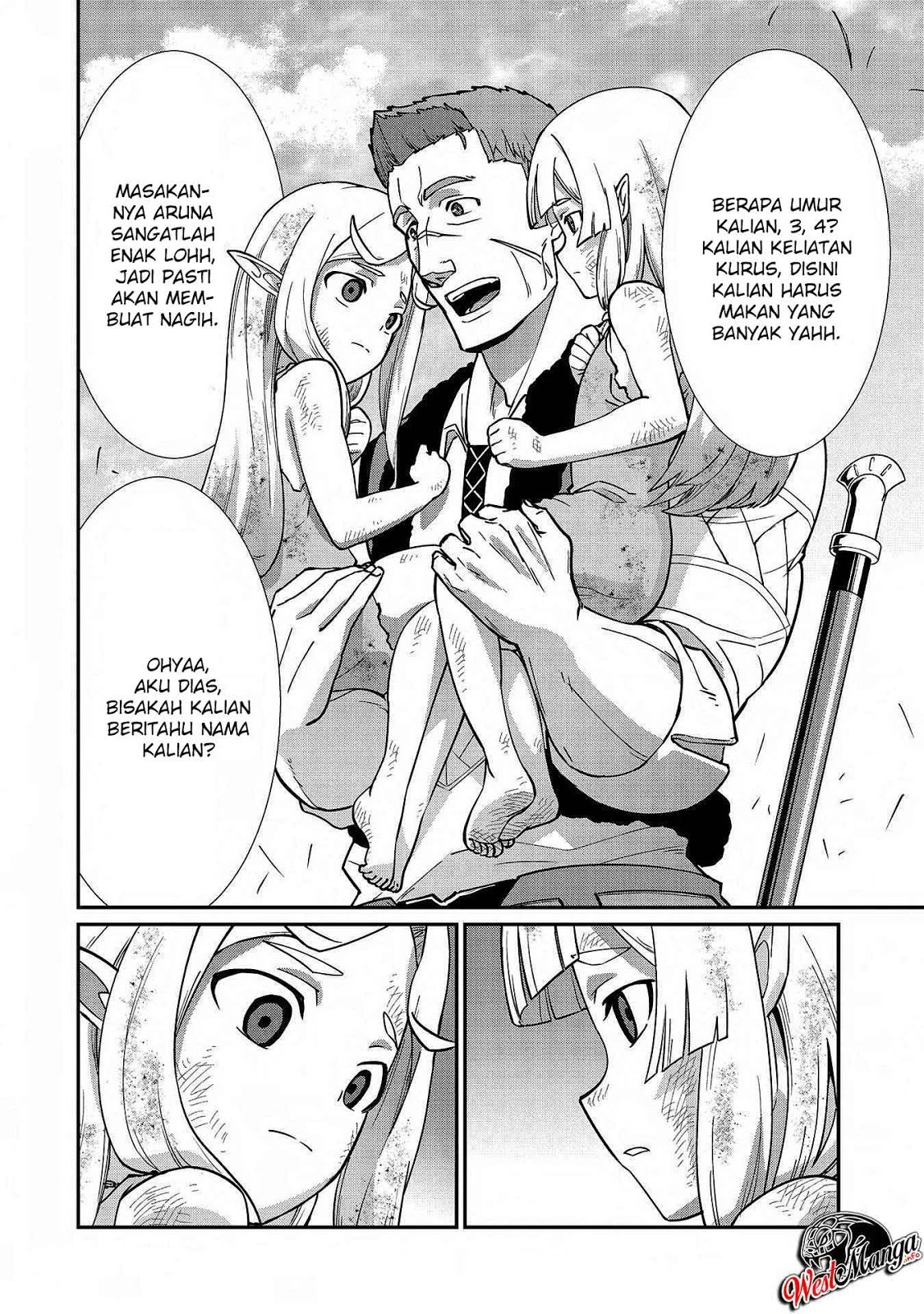 Halaman 5 dari Ryoumin 0-nin Start no Henkyou Ryoushusama Chapter 8