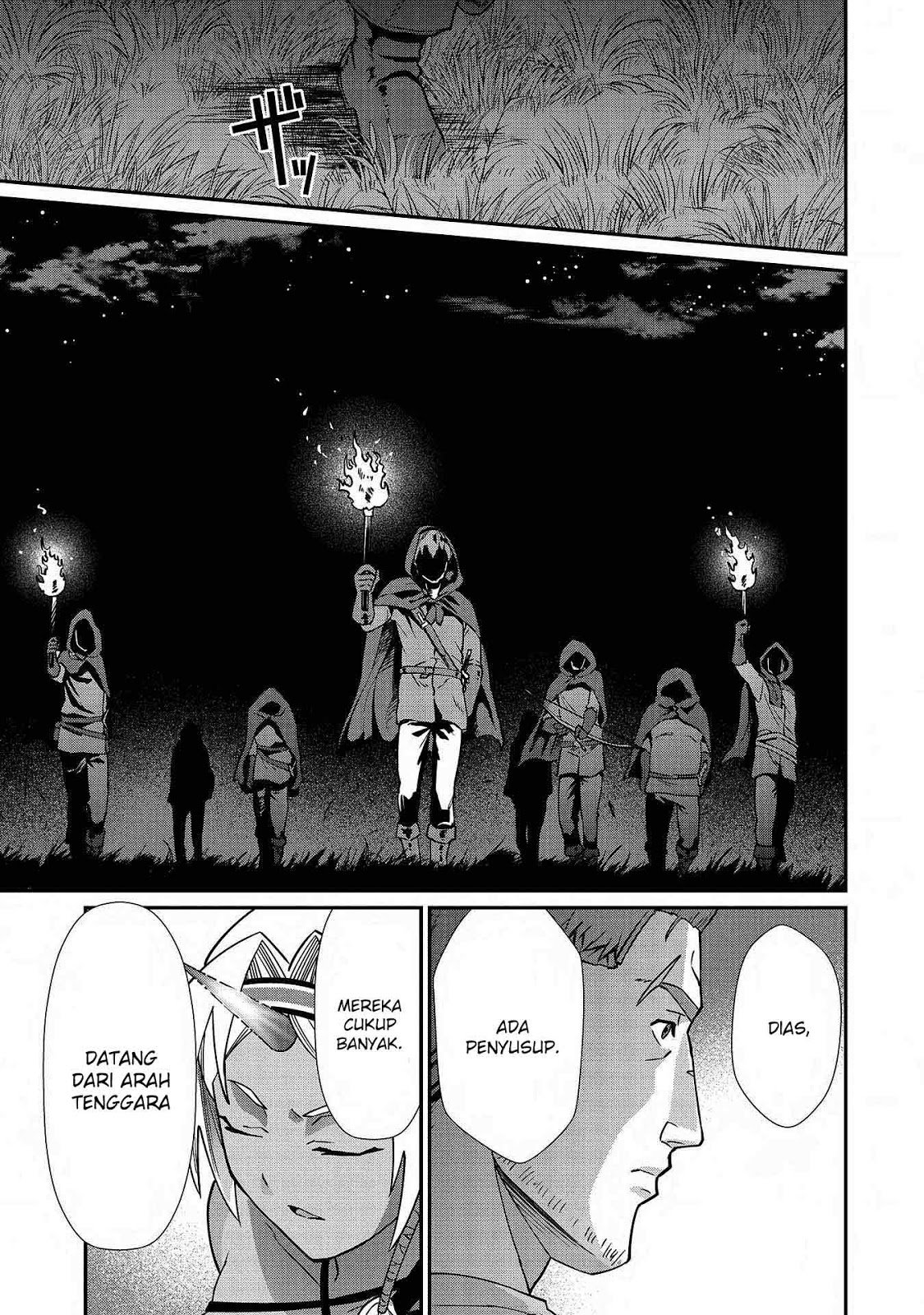 Halaman 29 dari Ryoumin 0-nin Start no Henkyou Ryoushusama Chapter 9