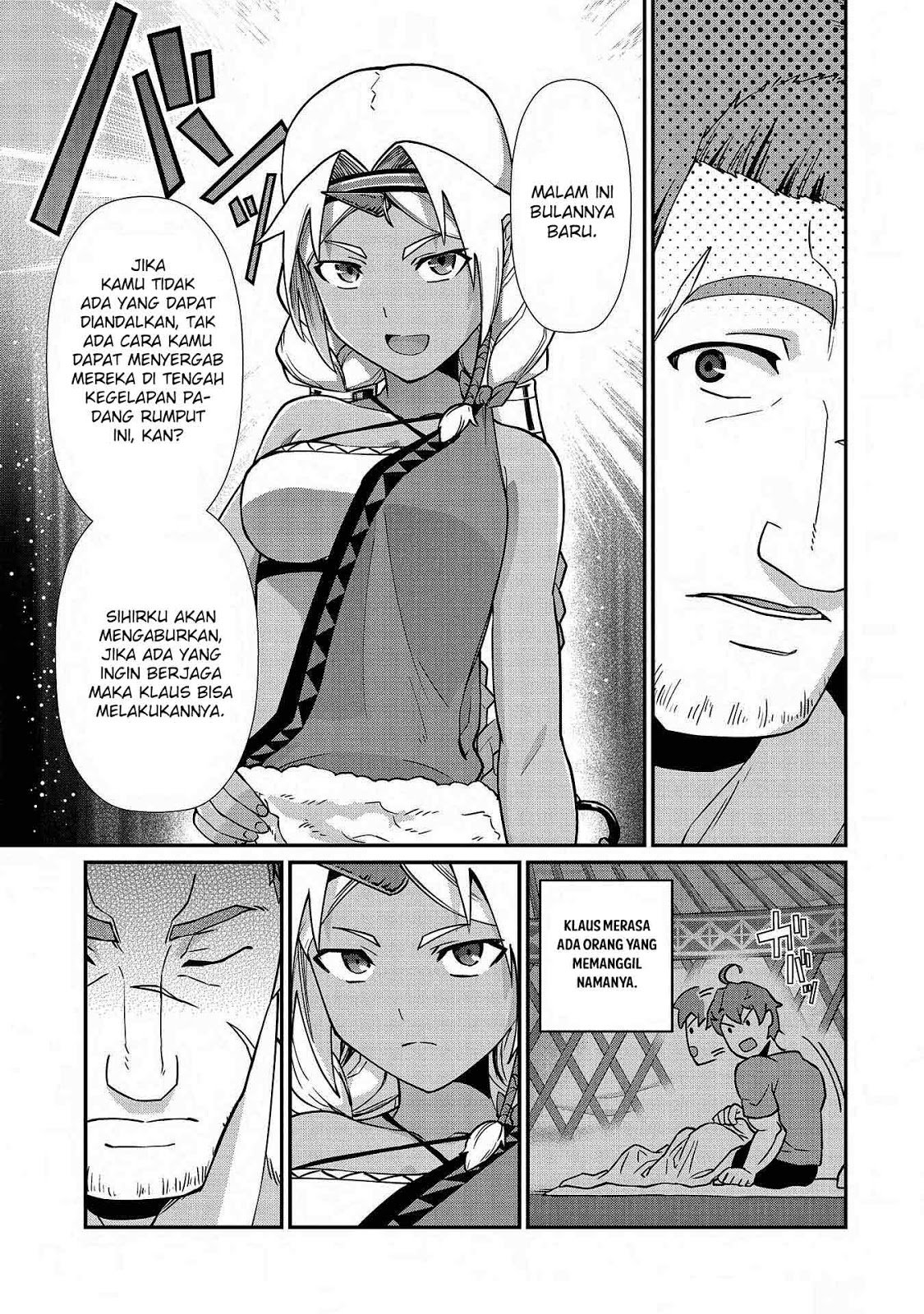 Halaman 31 dari Ryoumin 0-nin Start no Henkyou Ryoushusama Chapter 9
