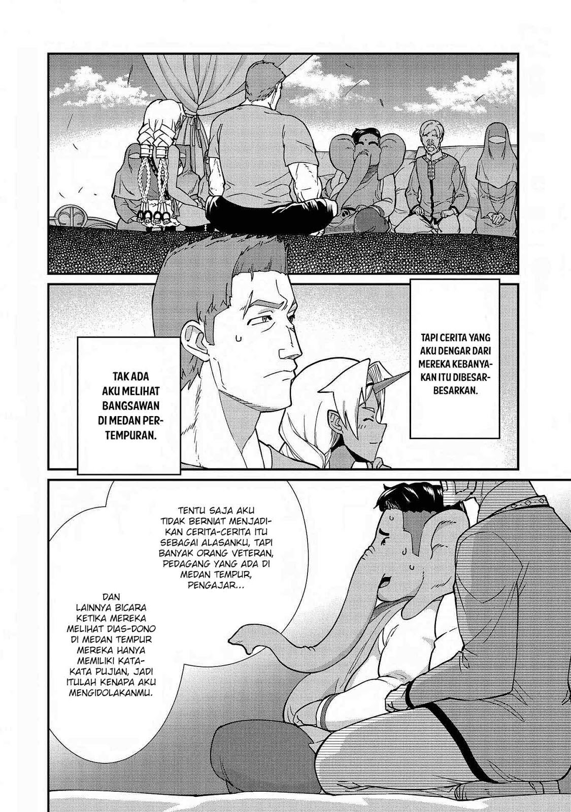Halaman 4 dari Ryoumin 0-nin Start no Henkyou Ryoushusama Chapter 9