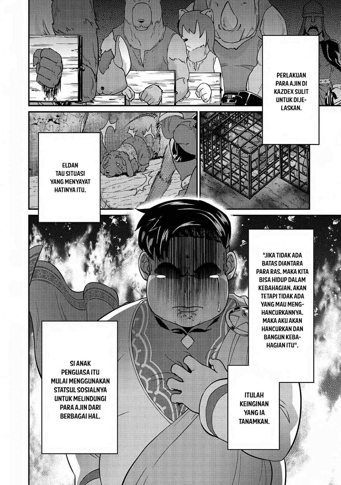 Halaman 8 dari Ryoumin 0-nin Start no Henkyou Ryoushusama Chapter 9
