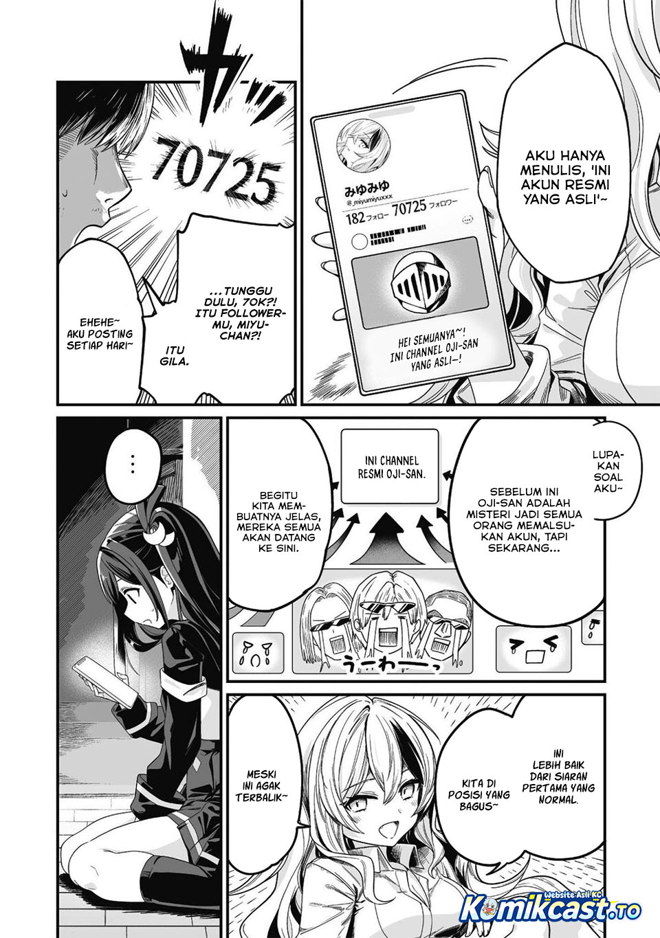 Saenai Ossan, Jitsu wa Saikyou chapter 3 halaman 8