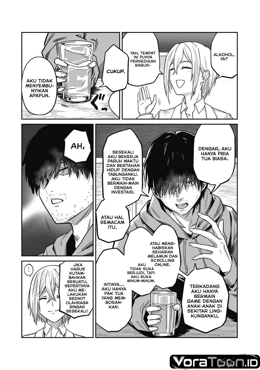 Halaman 11 dari Saenai Ossan, Jitsu wa Saikyou Chapter 5