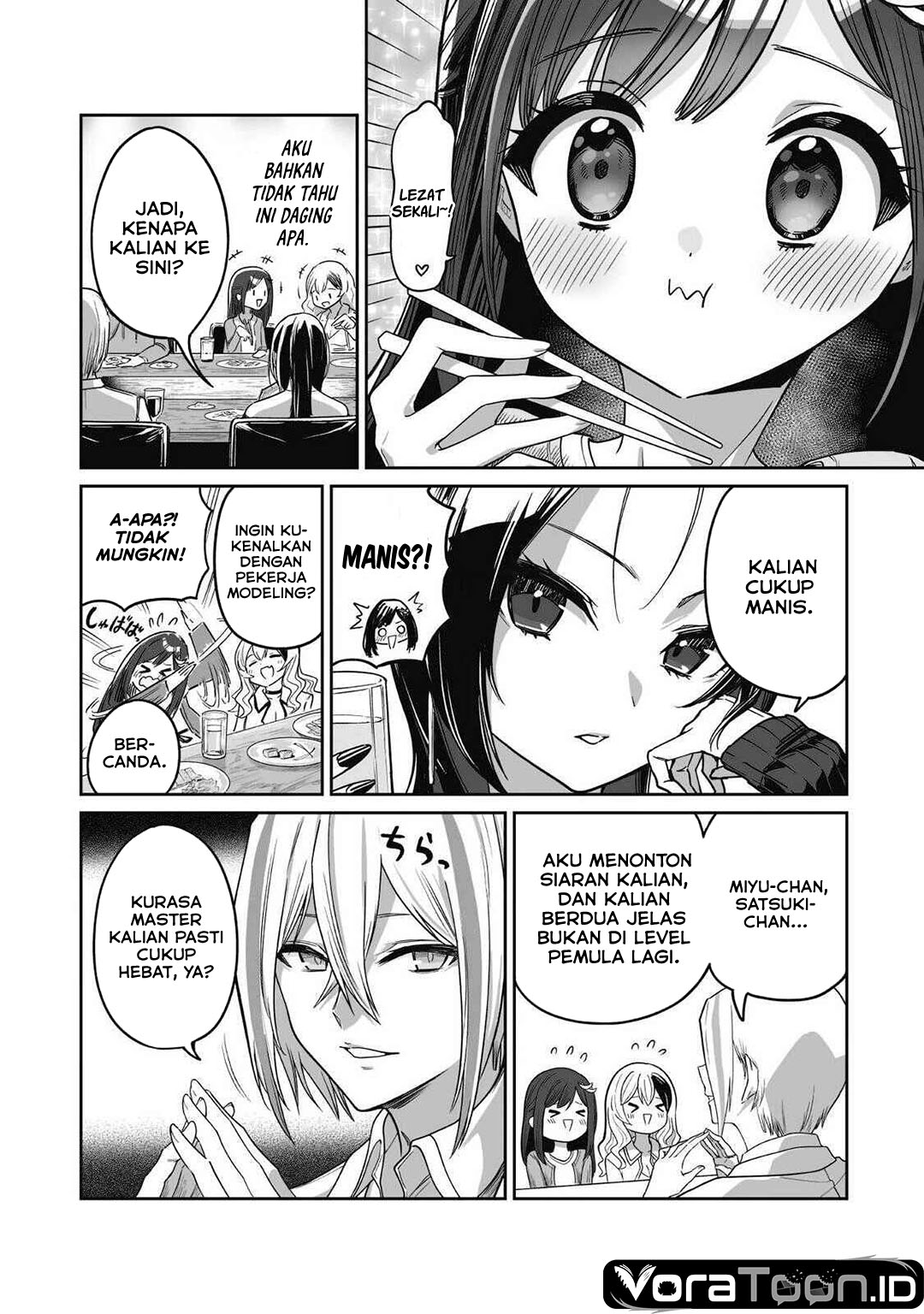 Halaman 6 dari Saenai Ossan, Jitsu wa Saikyou Chapter 5