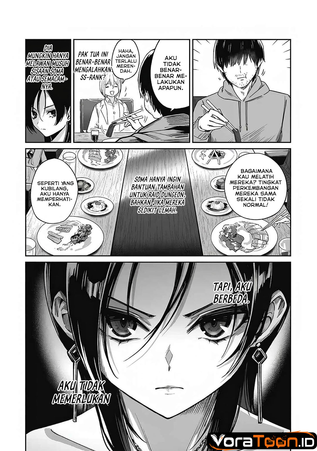 Halaman 7 dari Saenai Ossan, Jitsu wa Saikyou Chapter 5