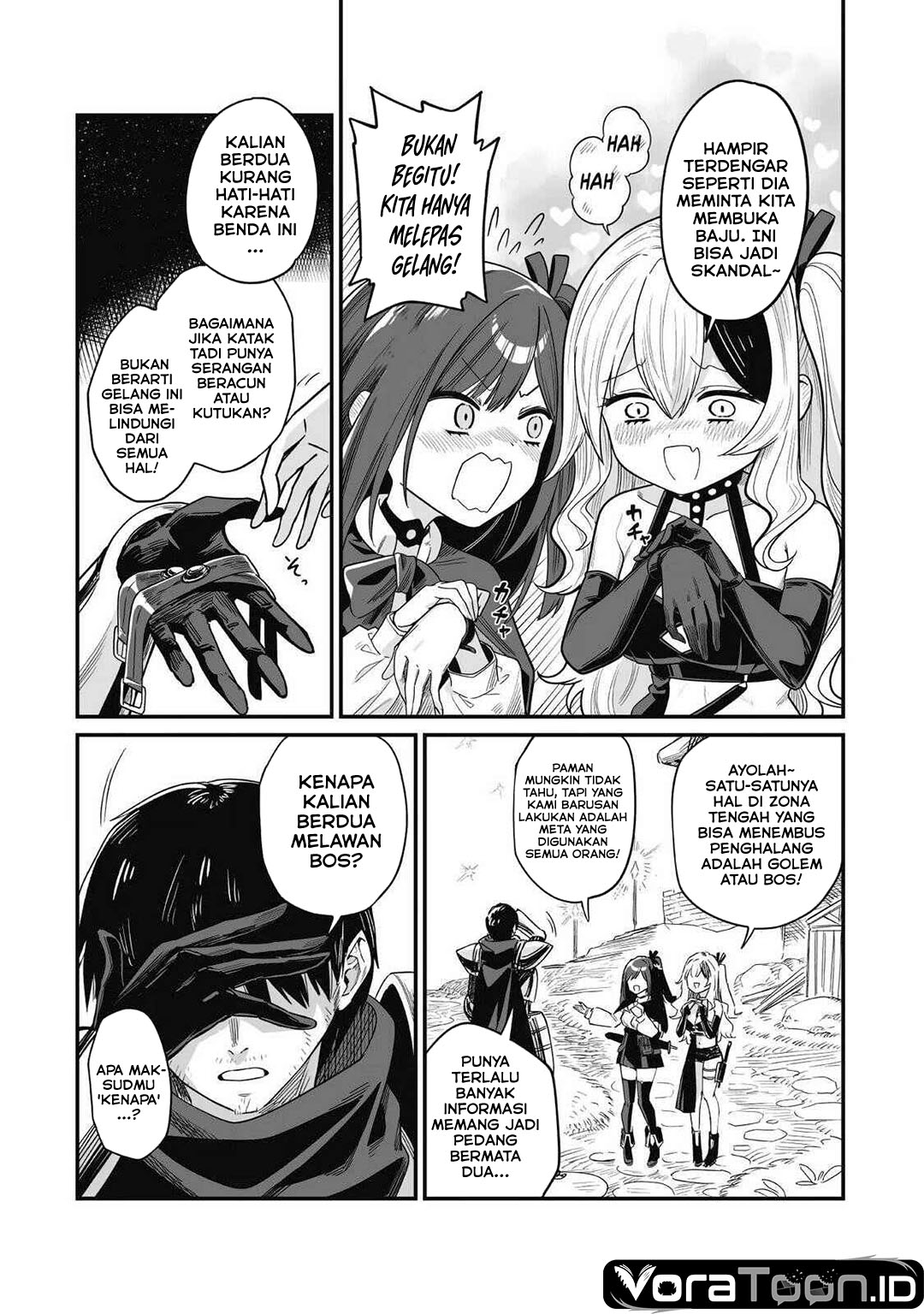 Halaman 10 dari Saenai Ossan, Jitsu wa Saikyou Chapter 6