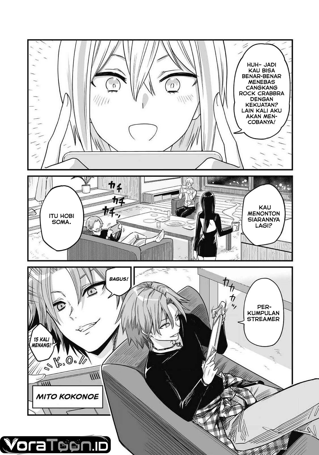Halaman 20 dari Saenai Ossan, Jitsu wa Saikyou Chapter 6