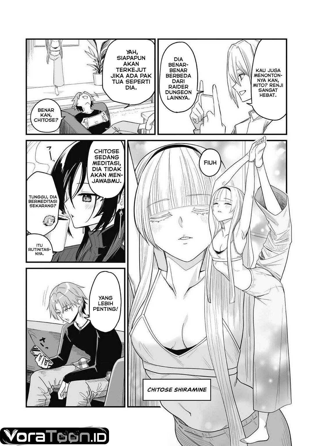 Halaman 21 dari Saenai Ossan, Jitsu wa Saikyou Chapter 6